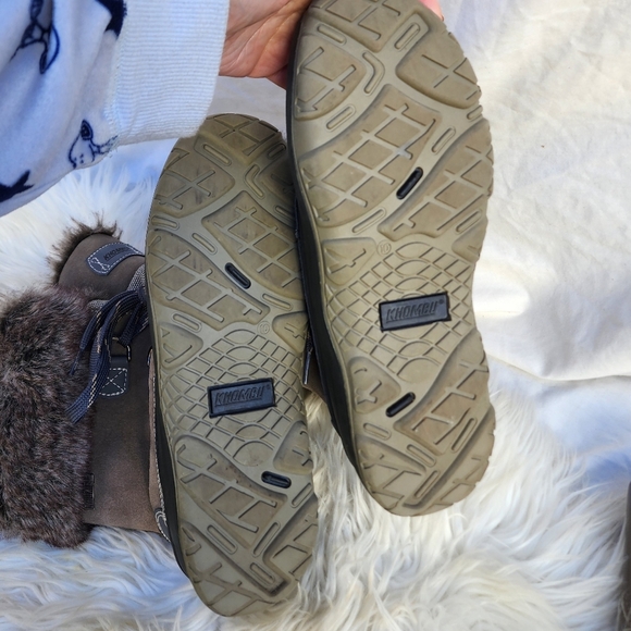 Khombu lined faux fur‎ snow boots 10 - Picture 12 of 14